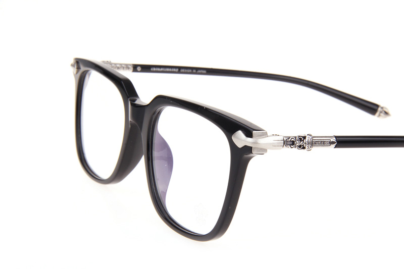 Chinnutz RL-I Eyeglasses Black Silver