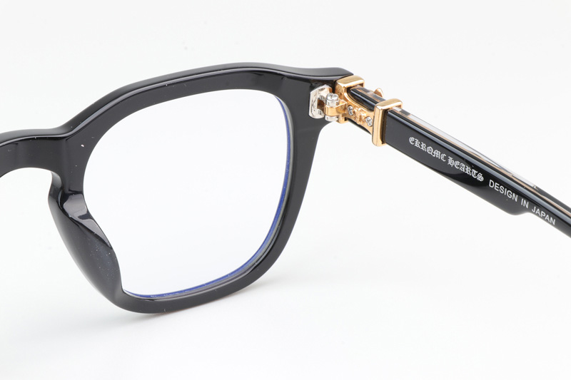 Chirp Chirp Eyeglasses Black Gold
