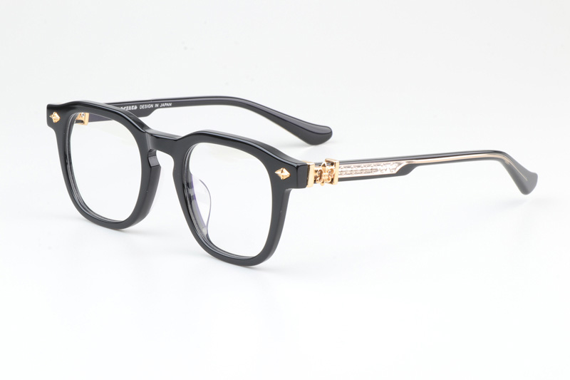Chirp Chirp Eyeglasses Black Gold