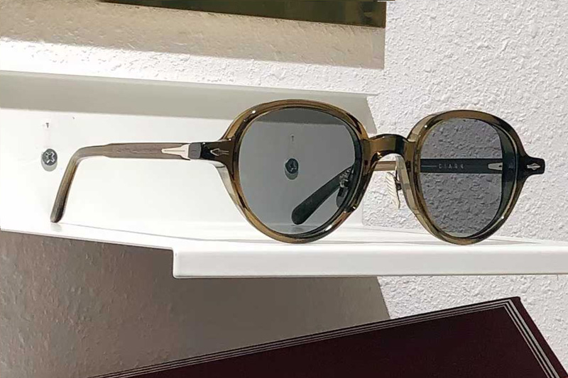 Ciark Sunglasses Brown Gray