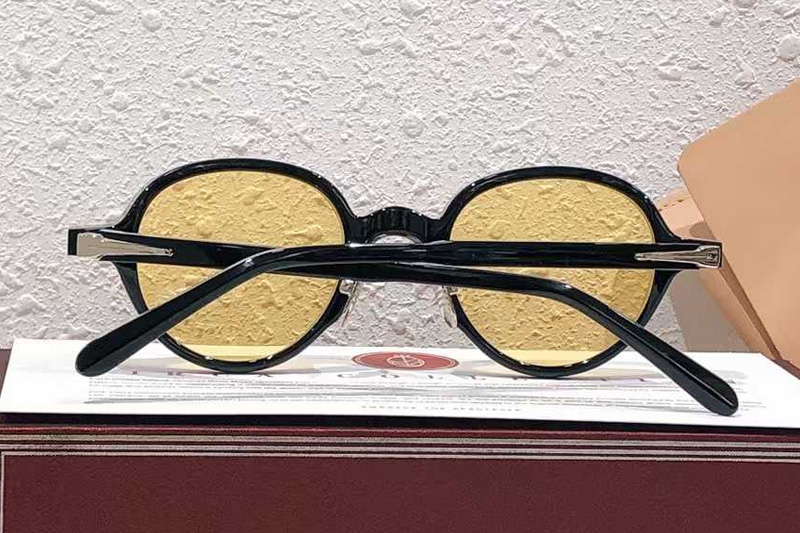 Clark Sunglasses Black Yellow