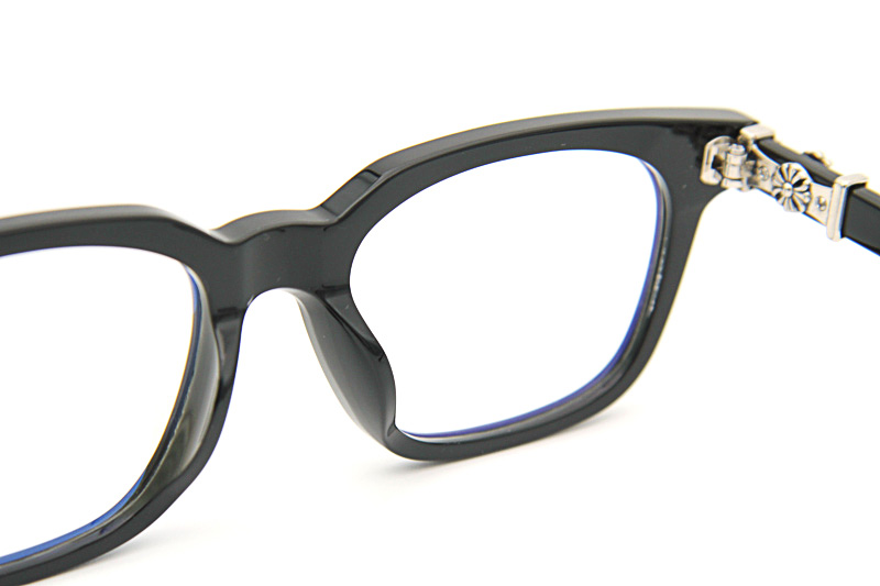Cox Ucker Eyeglasses Black Silver