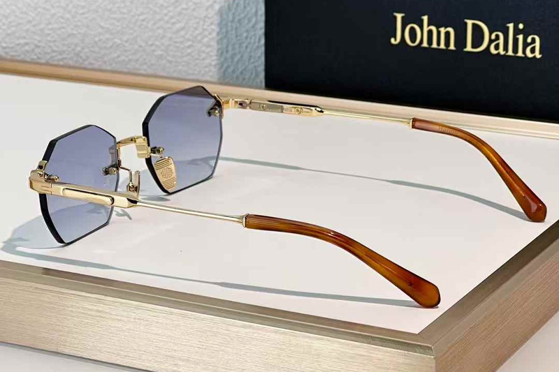 Curtis Sunglasses Gold Gradient Blue