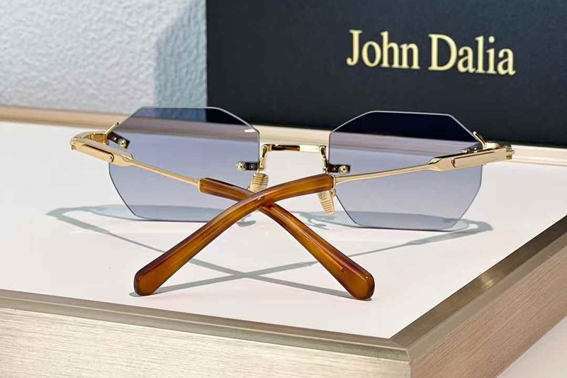 Curtis Sunglasses Gold Gradient Blue