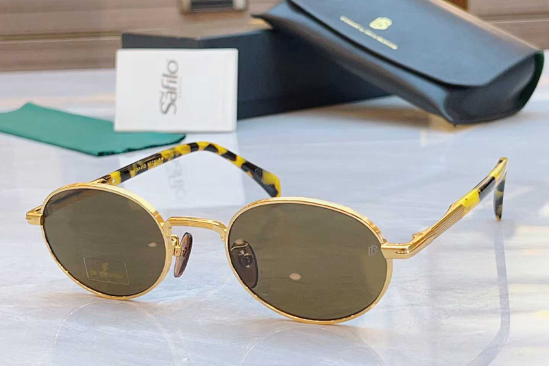 DB1096S Sunglasses Gold Tortoise Brown