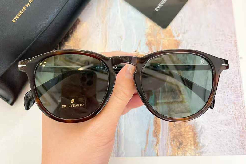 DB1114S Sunglasses Tortoise Green