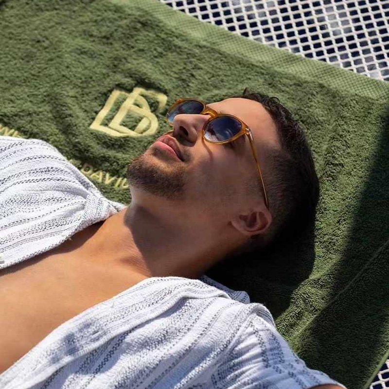 DB1139S Sunglasses Brown Gradient Blue