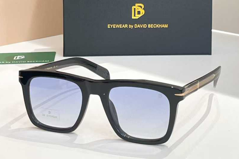 DB7000S Sunglasses Black Gradient Blue