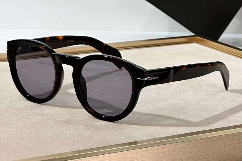 DB7041S Sunglasses Tortoise Gray