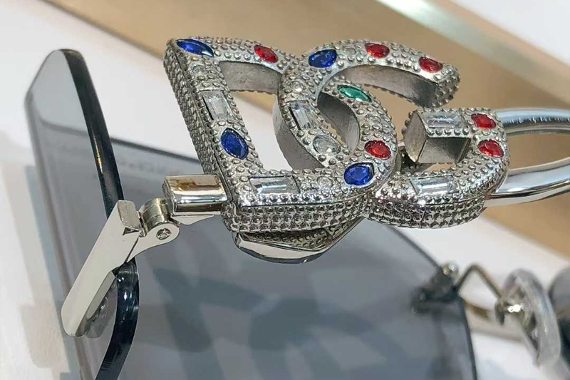 DG4499 Sunglasses Silver Gray