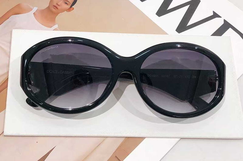 DG6201 Sunglasses Black Gradient Gray