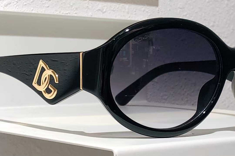 DG6201 Sunglasses Black Gradient Gray