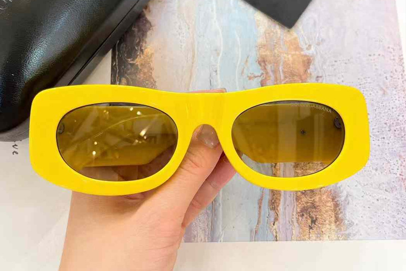 DG6679 Sunglasses Yellow Gradient Gray