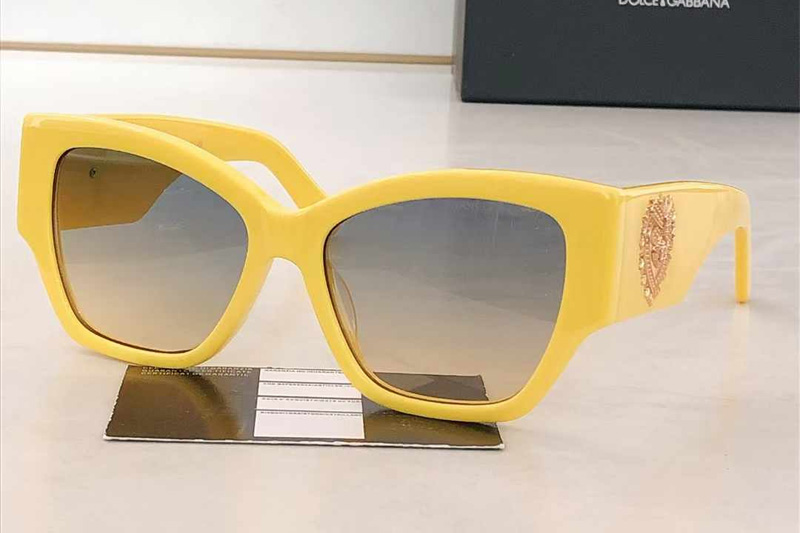DG6680 Sunglasses Yellow Gradient Gray