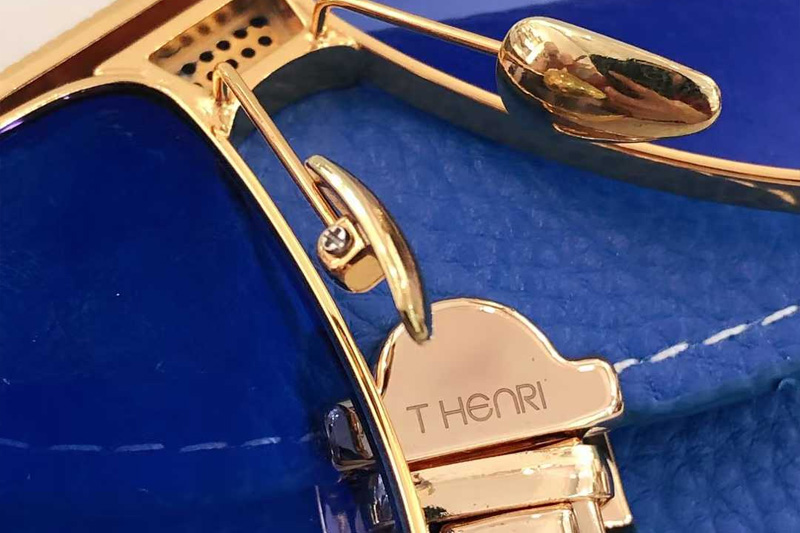 DML003 Sunglasses Gold Gradient Blue