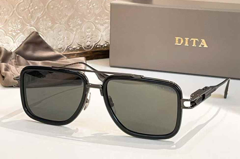 DTS313 Sunglasses Black Gunmetal Gray