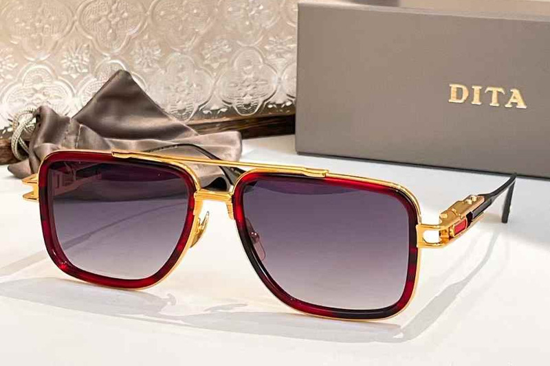 DTS313 Sunglasses Tortoise Gradient Gray