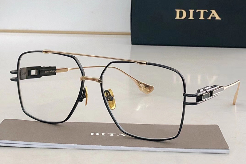 DT GRAND EMPERIK DTS159 Eyeglasses In Black Gold