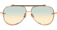DT Mach Eight Sunglasses In Gold Gradient Blue