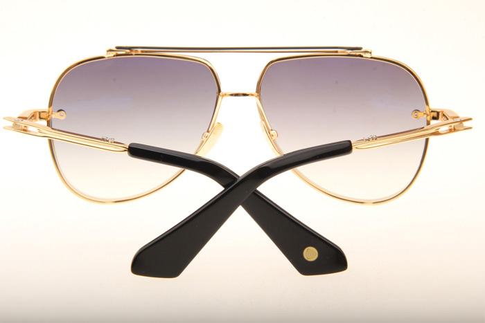 DT Mach Eight Sunglasses In Gold Gradient Grey