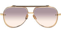 DT Mach Eight Sunglasses In Gold Gradient Grey