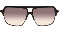 DT Mach Four Sunglasses in Black Gradient Grey