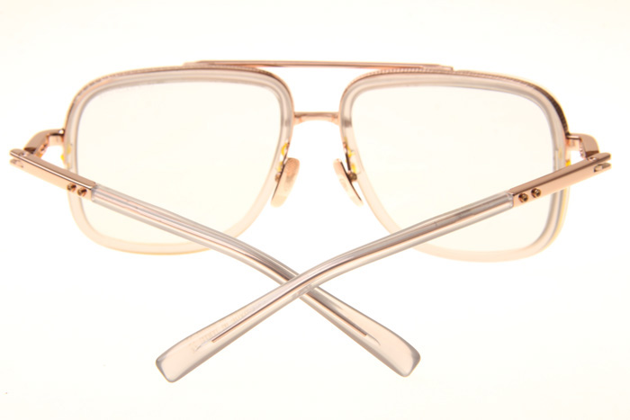 DT Mach One Sunglasses In Transparent Gold