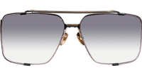 DT SOULINER TWO Sunglasses In Gold Black Gradient Grey