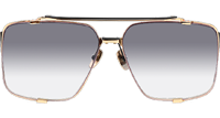 DT SOULINER TWO Sunglasses In Gold Gradient Grey