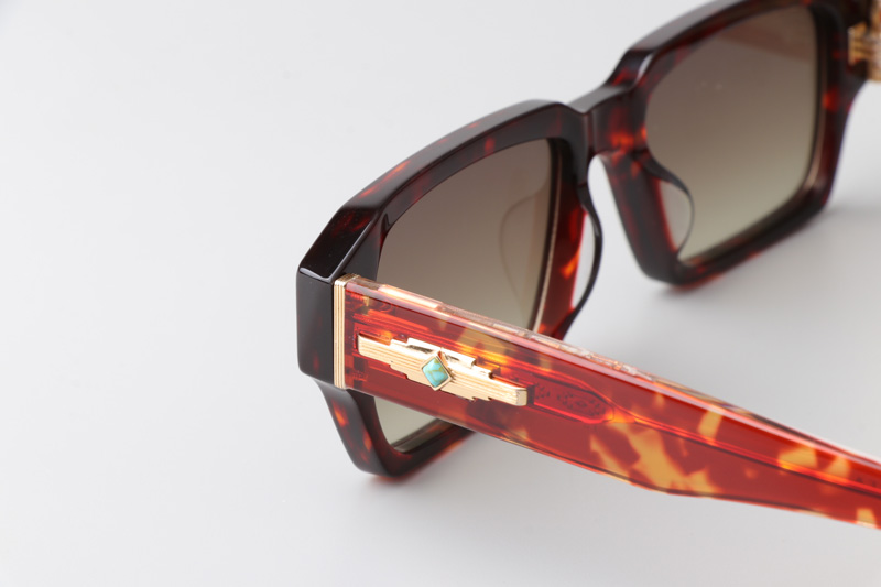 Dakota Sunglasses Tortoise Gradient Brown