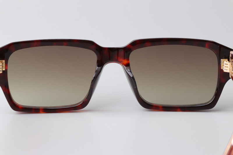 Dakota Sunglasses Tortoise Gradient Brown