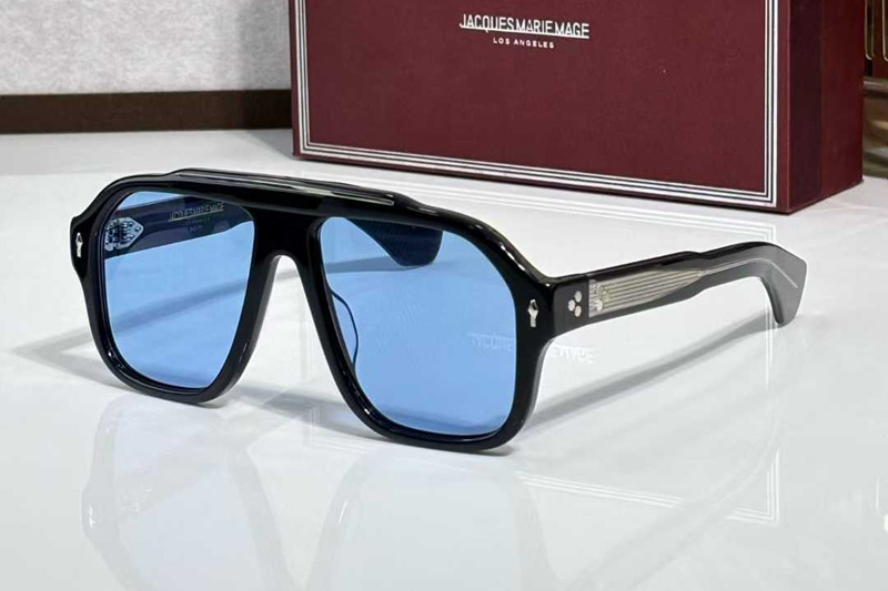 Datton Sunglasses Black Blue
