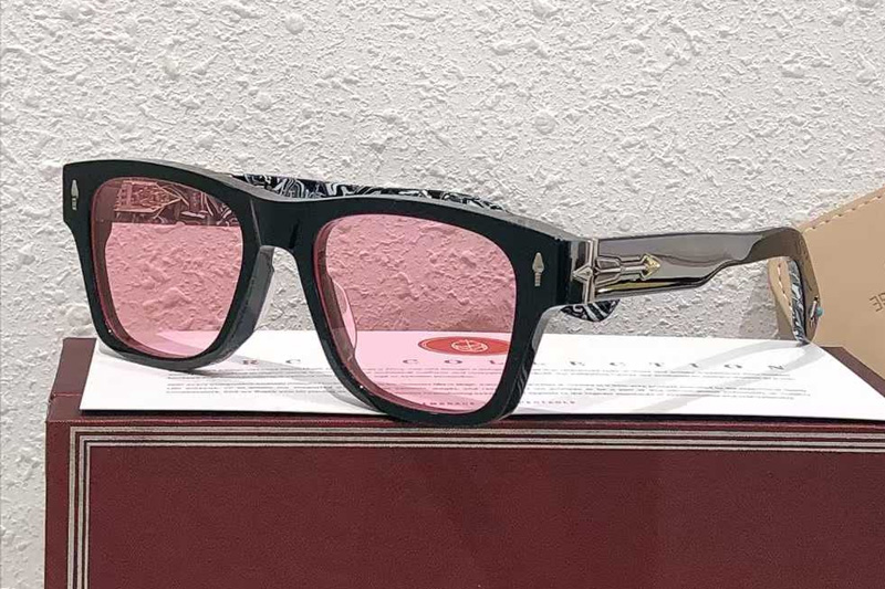 Dayton Sunglasses Black Gray Pink