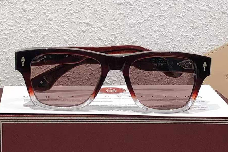 Dayton Sunglasses Red Transparent Red