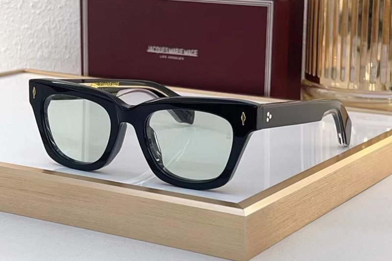 Dealan Sunglasses Black Light Green