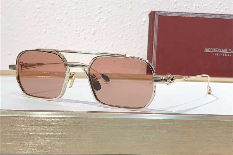 Deaver Sunglasses Rose Gold Pink