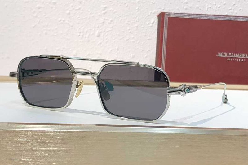Deaver Sunglasses Silver Gray