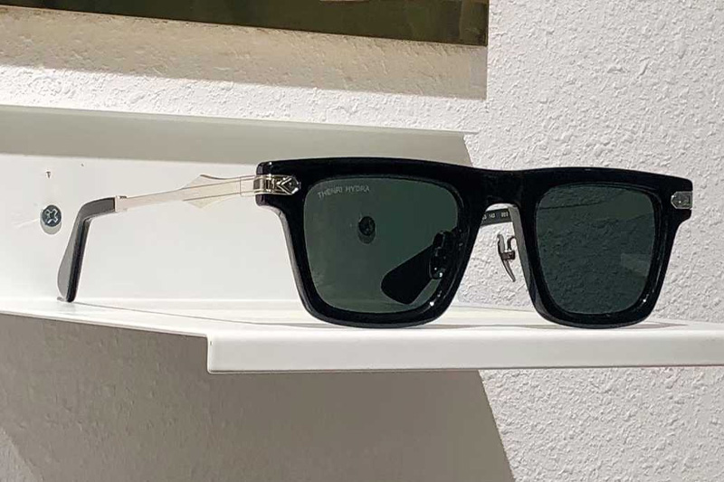 DeepBlue1of149 Sunglasses Black Silver Gray