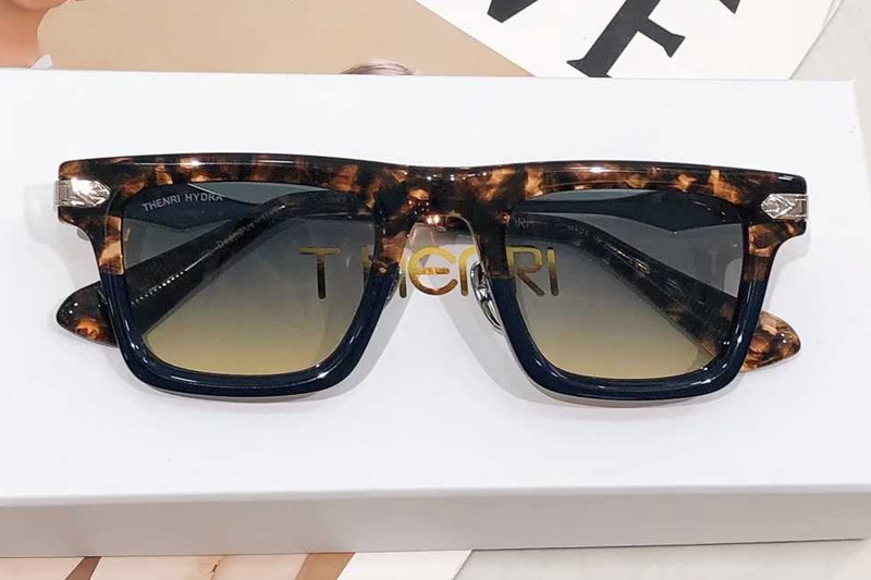 DeepBlue1of149 Sunglasses Tortoise Blue Gradient Gray