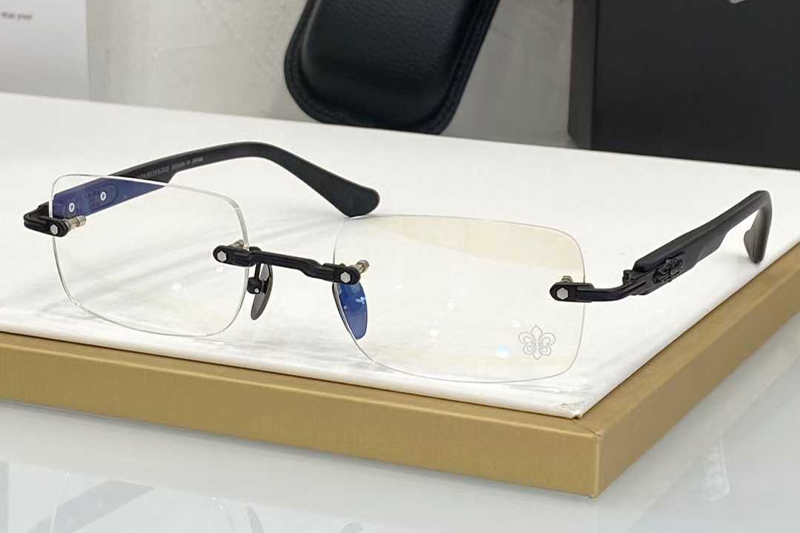 Deep I Eyeglasses Black