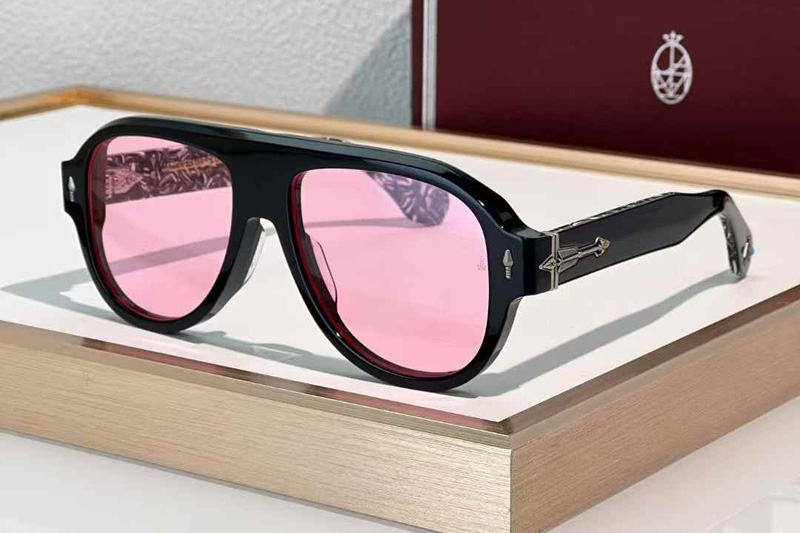 Driftwood Sunglasses Black Gray Pink