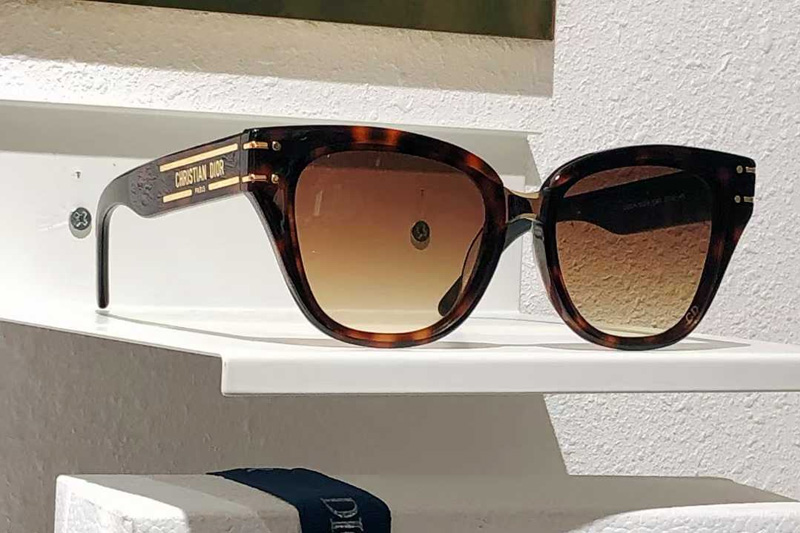 Dsgta29ucr Sunglasses Tortoise Gradient Brown