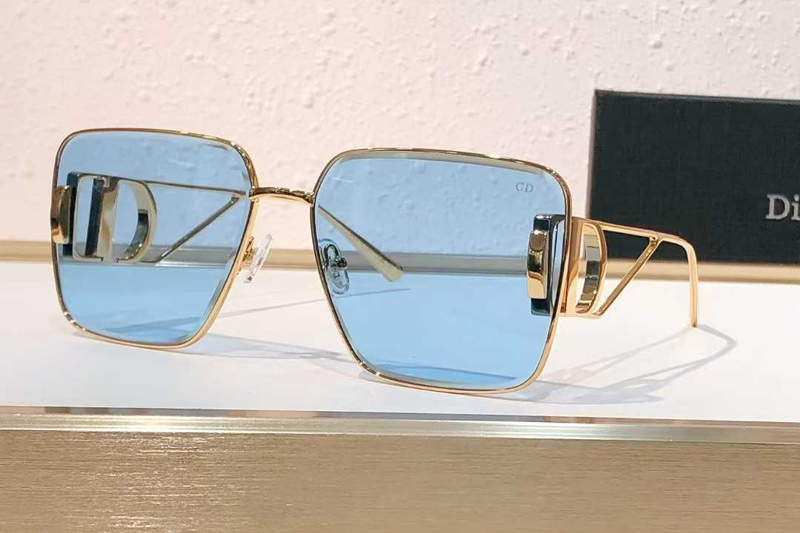 Dsgta42ucr Sunglasses Gold Blue