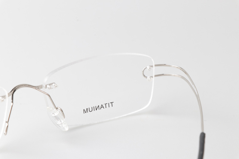 E1051 Eyeglasses Silver