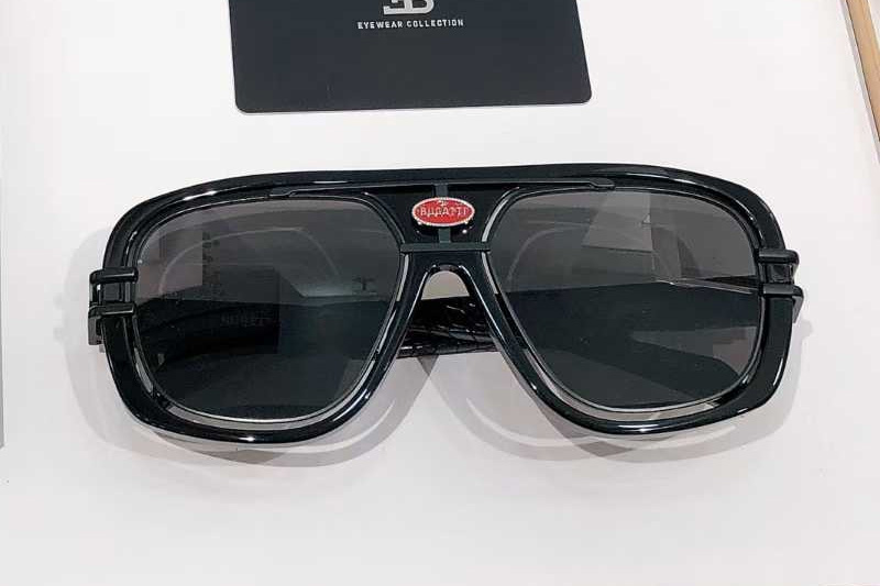 EB07 Sunglasses Black Gray