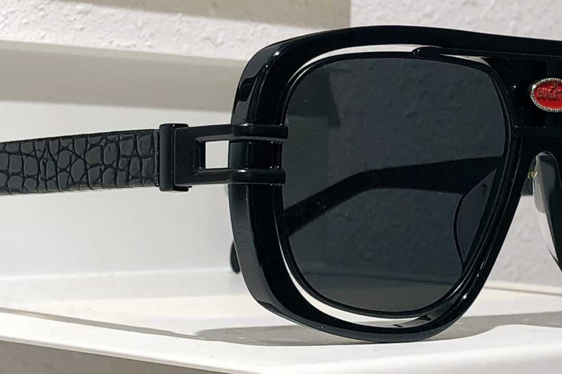 EB07 Sunglasses Black Gray