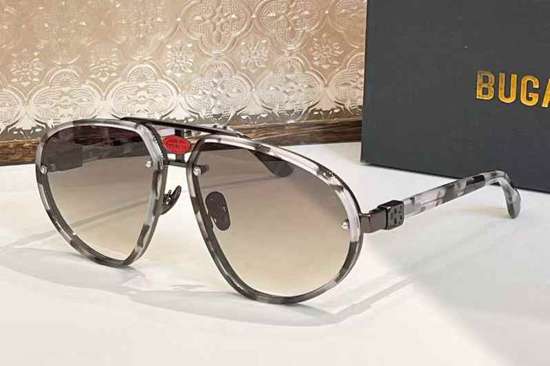 EB10 Sunglasses Gray Gradient Brown