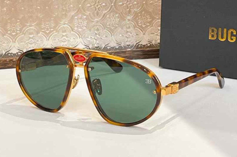 EB10 Sunglasses Tortoise Green