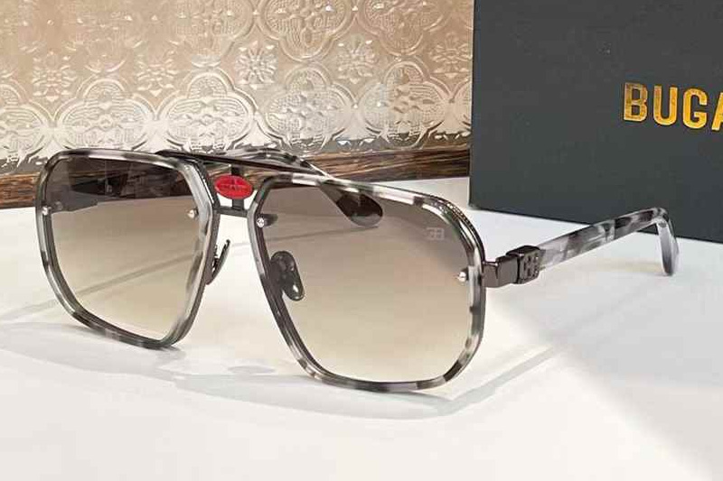 EB13 Sunglasses Gray Gradient Brown