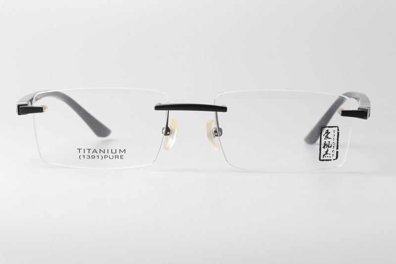 EJ1391 Eyeglasses Black